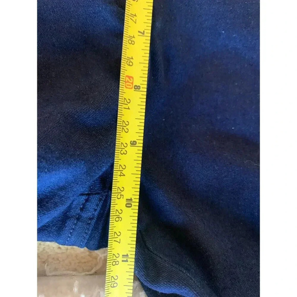 VERONICA BEARD Dark Wash Joggers Pants Size 4 29x25 Snap Button Pockets Women's - Picture 10 of 12